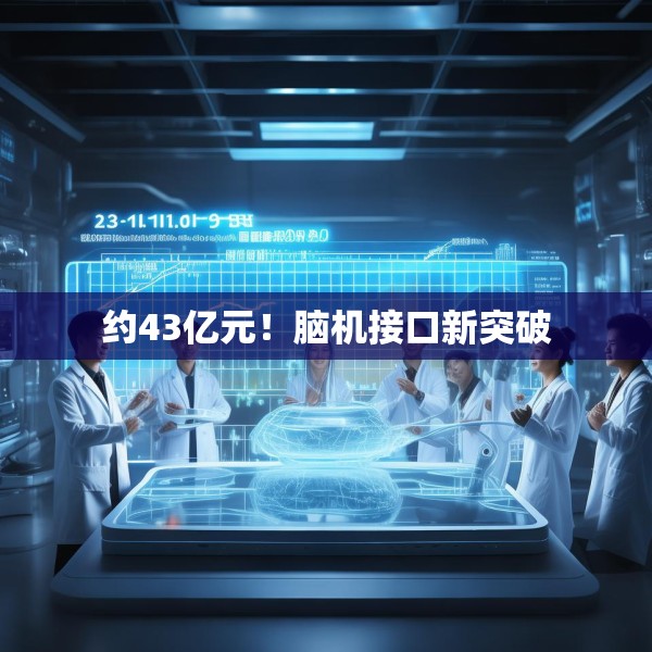 约43亿元！脑机接口新突破