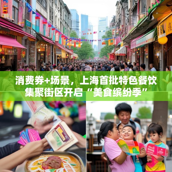消费券+场景，上海首批特色餐饮集聚街区开启“美食缤纷季”