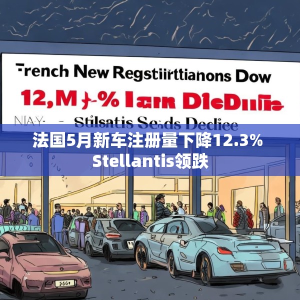 法国5月新车注册量下降12.3% Stellantis领跌