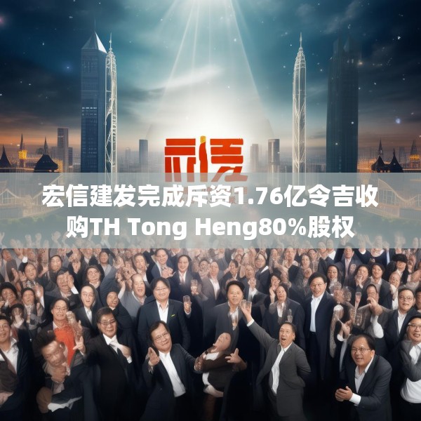 宏信建发完成斥资1.76亿令吉收购TH Tong Heng80%股权