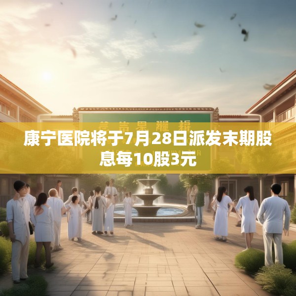 康宁医院将于7月28日派发末期股息每10股3元