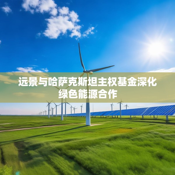 远景与哈萨克斯坦主权基金深化绿色能源合作