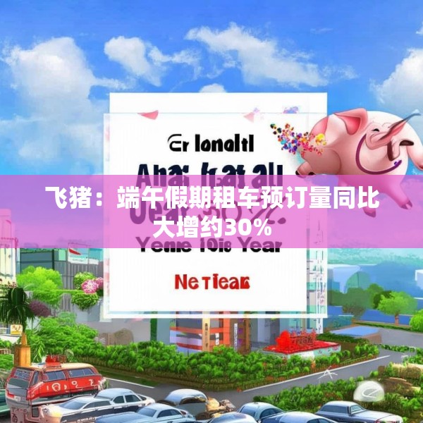 飞猪：端午假期租车预订量同比大增约30%