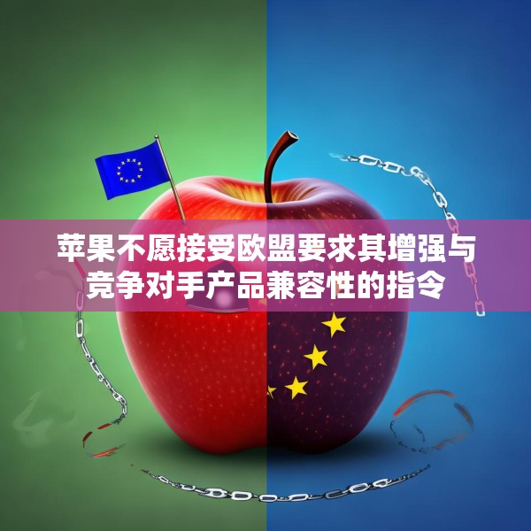 苹果不愿接受欧盟要求其增强与竞争对手产品兼容性的指令