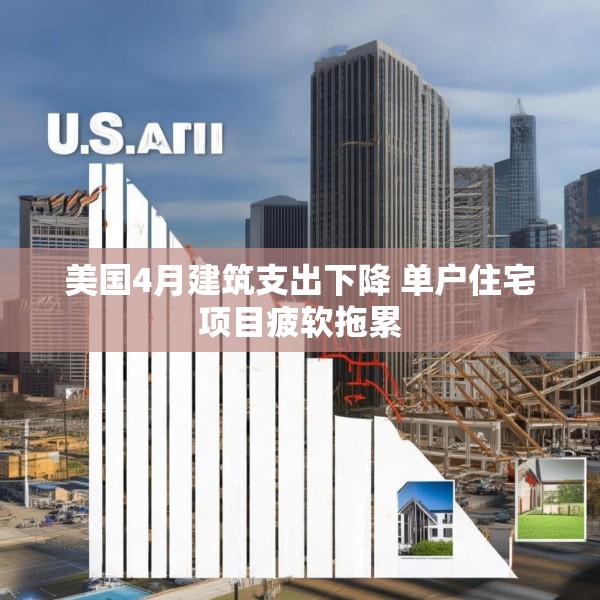 美国4月建筑支出下降 单户住宅项目疲软拖累