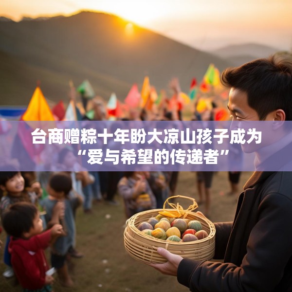 台商赠粽十年盼大凉山孩子成为“爱与希望的传递者”