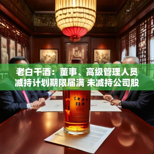 老白干酒：董事、高级管理人员减持计划期限届满 未减持公司股份