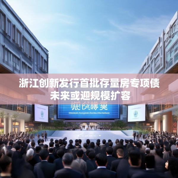 浙江创新发行首批存量房专项债 未来或迎规模扩容