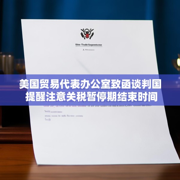 美国贸易代表办公室致函谈判国 提醒注意关税暂停期结束时间
