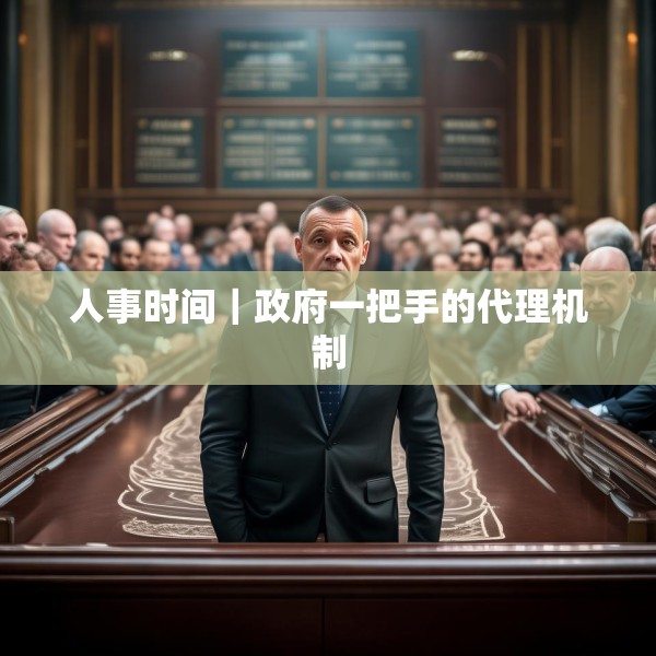 人事时间｜政府一把手的代理机制