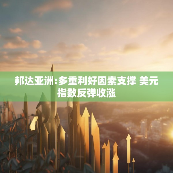 邦达亚洲:多重利好因素支撑 美元指数反弹收涨