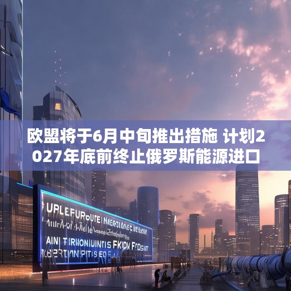 欧盟将于6月中旬推出措施 计划2027年底前终止俄罗斯能源进口