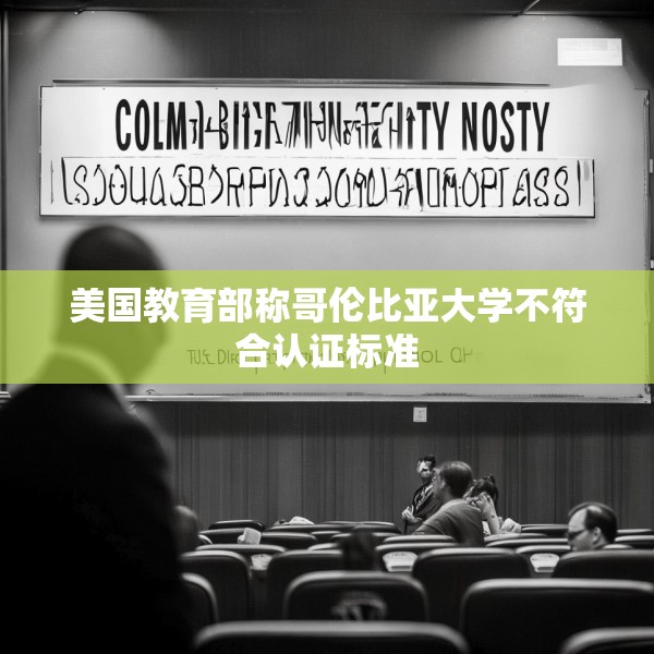 美国教育部称哥伦比亚大学不符合认证标准