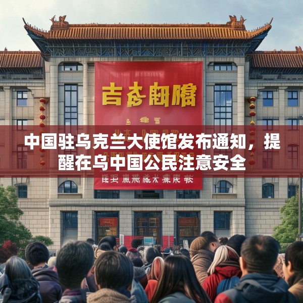 中国驻乌克兰大使馆发布通知，提醒在乌中国公民注意安全
