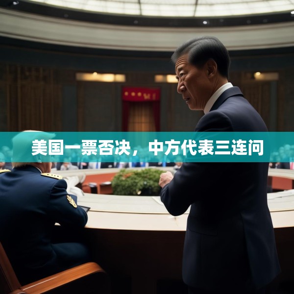美国一票否决，中方代表三连问