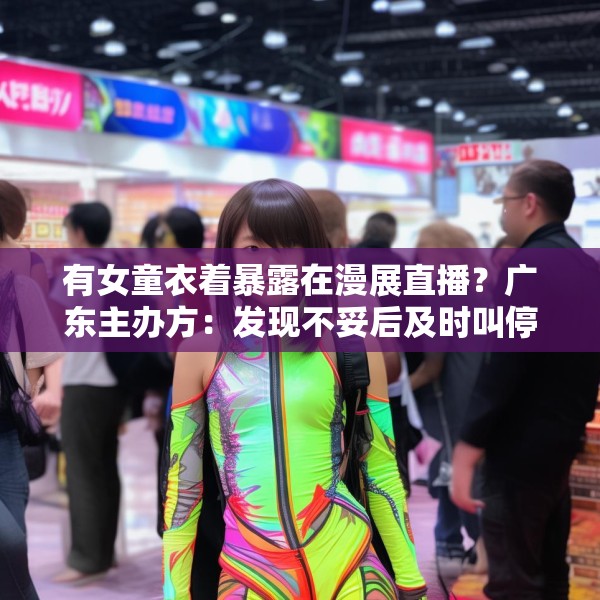 有女童衣着暴露在漫展直播？广东主办方：发现不妥后及时叫停