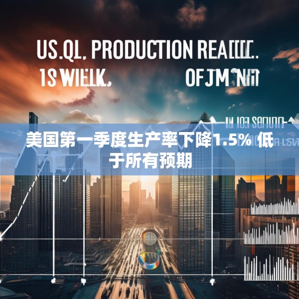 美国第一季度生产率下降1.5% 低于所有预期