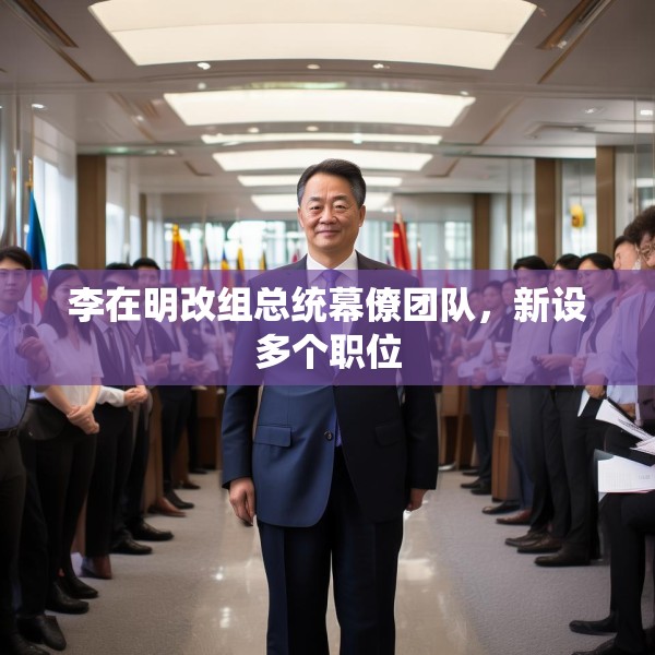 李在明改组总统幕僚团队，新设多个职位