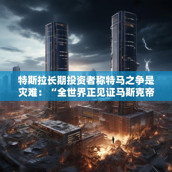 特斯拉长期投资者称特马之争是灾难：“全世界正见证马斯克帝国的瓦解”