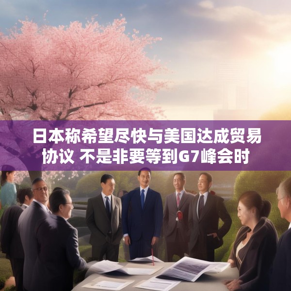 日本称希望尽快与美国达成贸易协议 不是非要等到G7峰会时