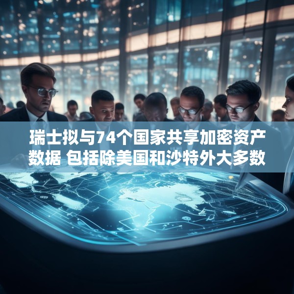 瑞士拟与74个国家共享加密资产数据 包括除美国和沙特外大多数G20国家