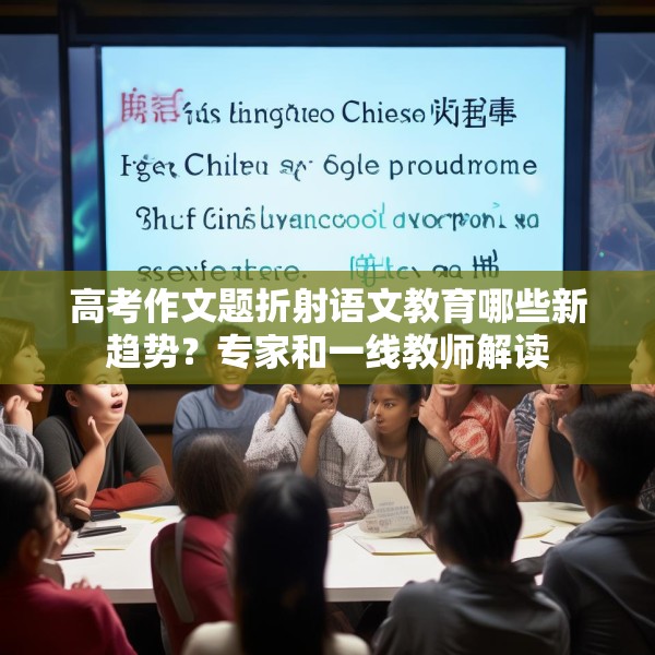 高考作文题折射语文教育哪些新趋势？专家和一线教师解读
