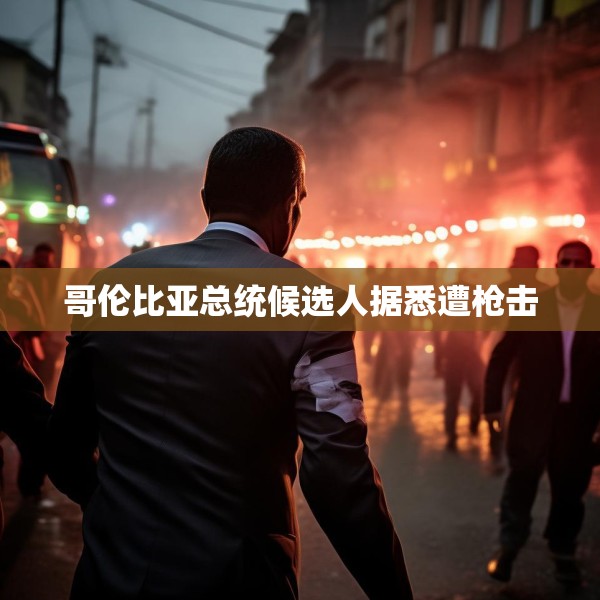 哥伦比亚总统候选人据悉遭枪击
