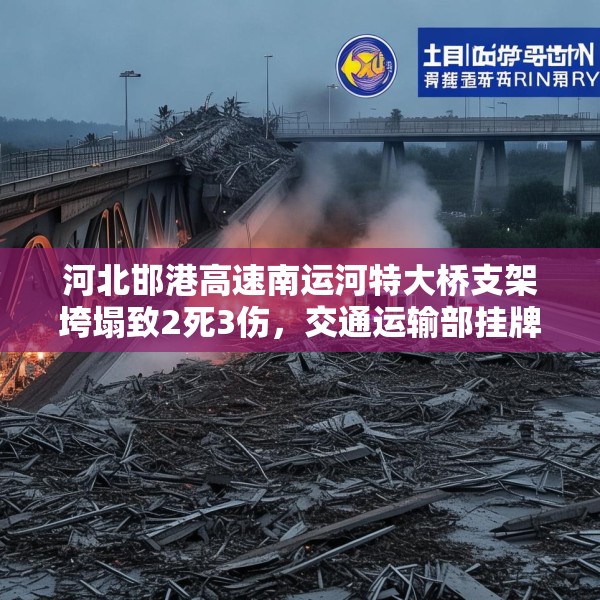 河北邯港高速南运河特大桥支架垮塌致2死3伤，交通运输部挂牌督办