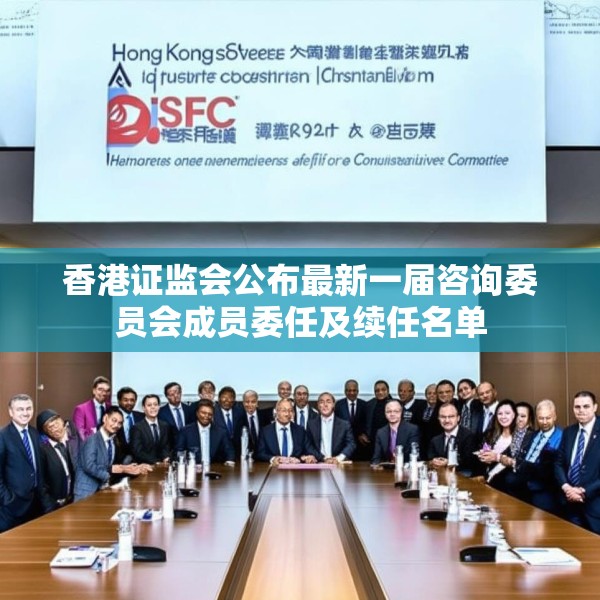 香港证监会公布最新一届咨询委员会成员委任及续任名单