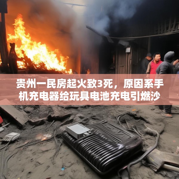 贵州一民房起火致3死，原因系手机充电器给玩具电池充电引燃沙发