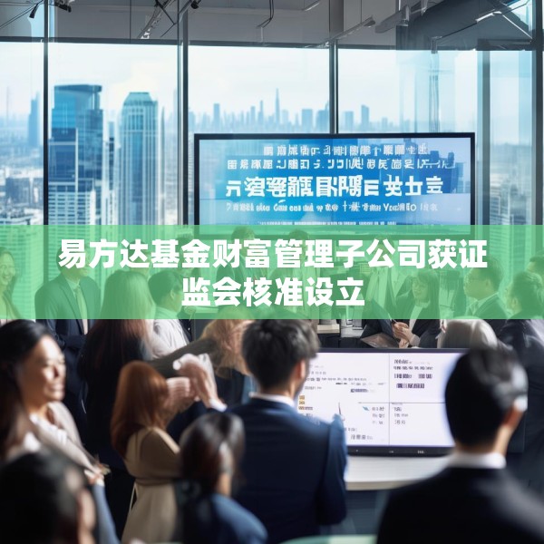 易方达基金财富管理子公司获证监会核准设立
