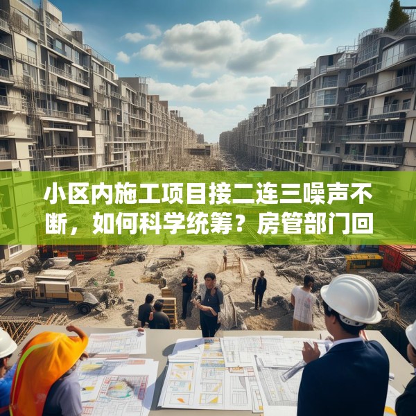 小区内施工项目接二连三噪声不断，如何科学统筹？房管部门回应
