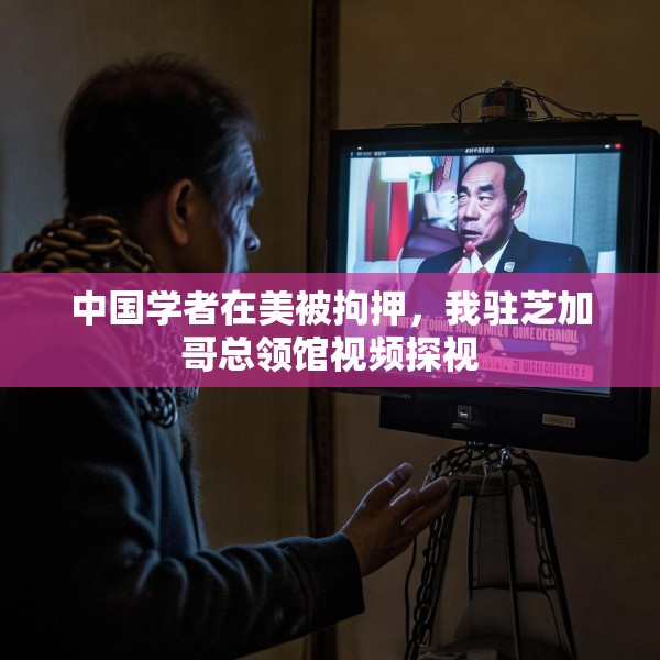 中国学者在美被拘押，我驻芝加哥总领馆视频探视