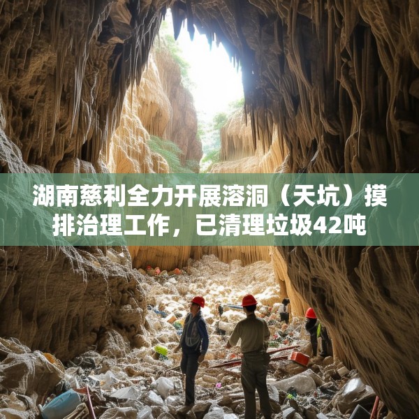 湖南慈利全力开展溶洞（天坑）摸排治理工作，已清理垃圾42吨