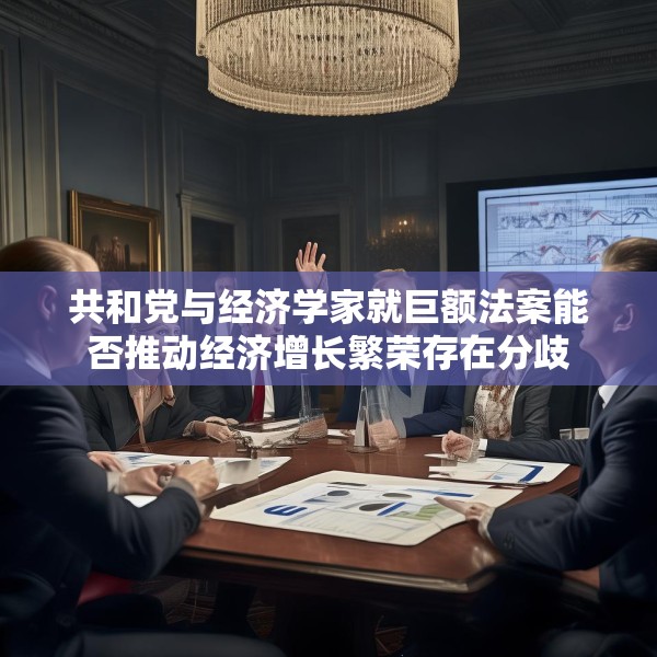 共和党与经济学家就巨额法案能否推动经济增长繁荣存在分歧