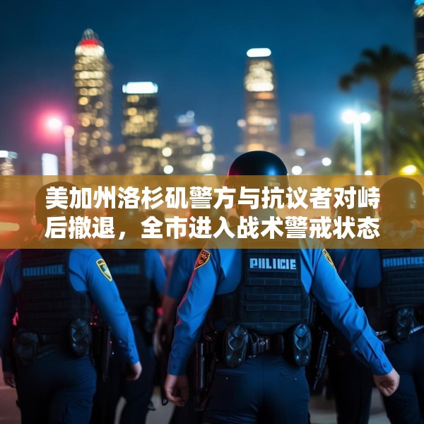 美加州洛杉矶警方与抗议者对峙后撤退，全市进入战术警戒状态