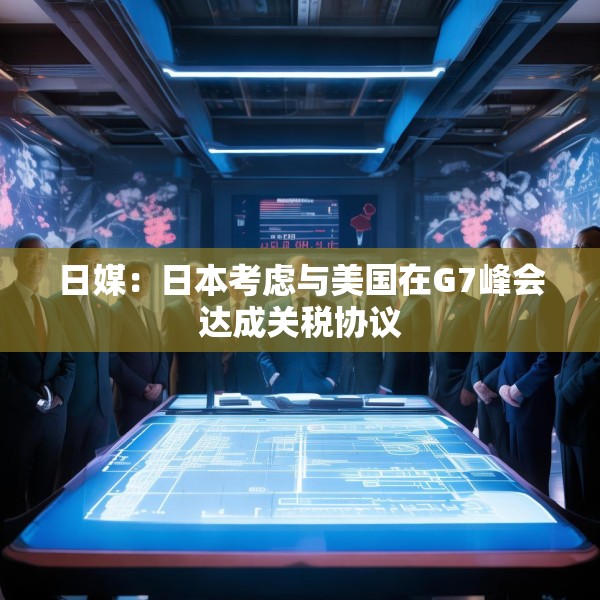 日媒：日本考虑与美国在G7峰会达成关税协议