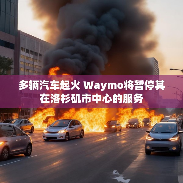 多辆汽车起火 Waymo将暂停其在洛杉矶市中心的服务