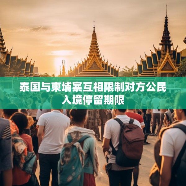 泰国与柬埔寨互相限制对方公民入境停留期限