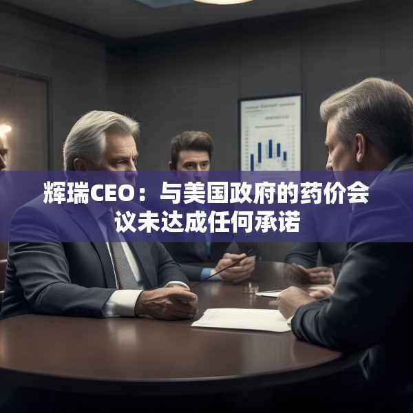 辉瑞CEO：与美国政府的药价会议未达成任何承诺