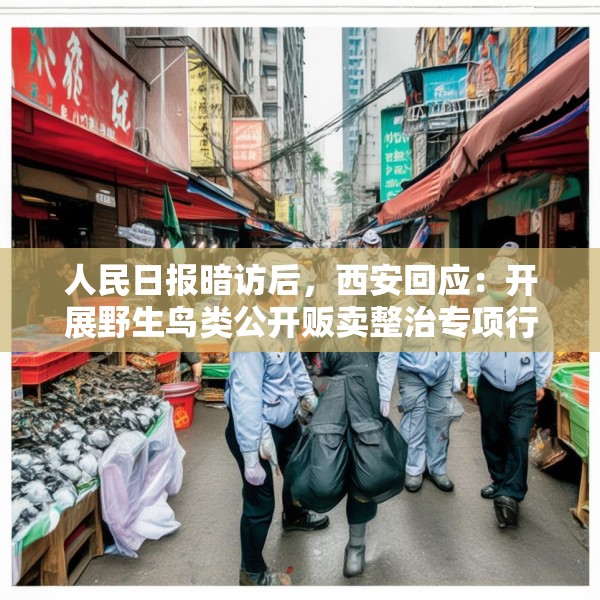 人民日报暗访后，西安回应：开展野生鸟类公开贩卖整治专项行动