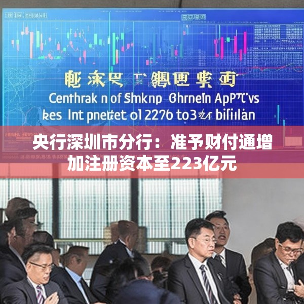 央行深圳市分行：准予财付通增加注册资本至223亿元