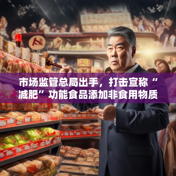 市场监管总局出手，打击宣称“减肥”功能食品添加非食用物质违法行为