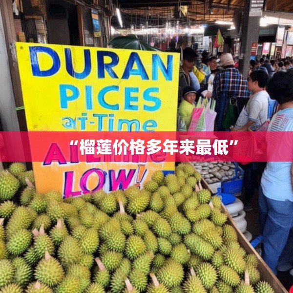 “榴莲价格多年来最低”