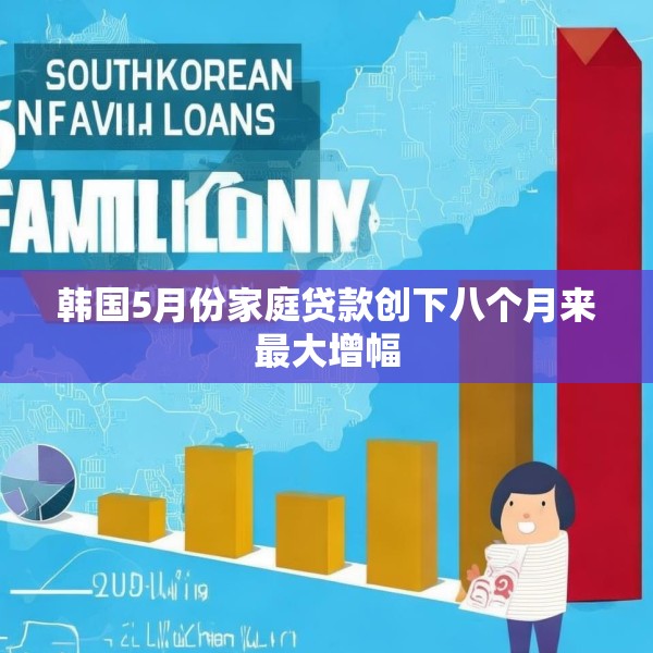 韩国5月份家庭贷款创下八个月来最大增幅