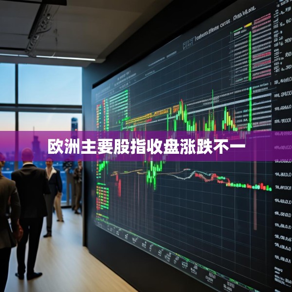 欧洲主要股指收盘涨跌不一