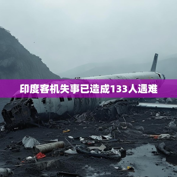 印度客机失事已造成133人遇难