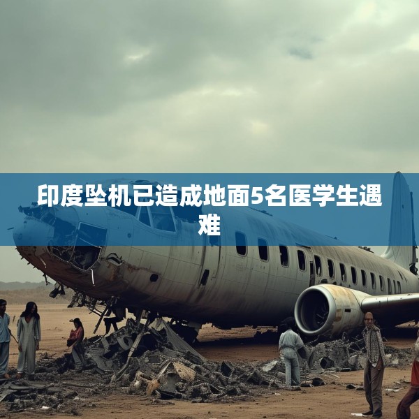 印度坠机已造成地面5名医学生遇难