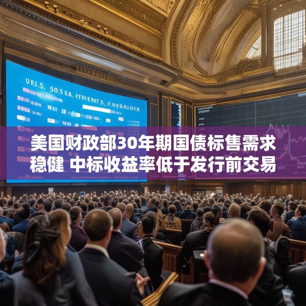 美国财政部30年期国债标售需求稳健 中标收益率低于发行前交易水平