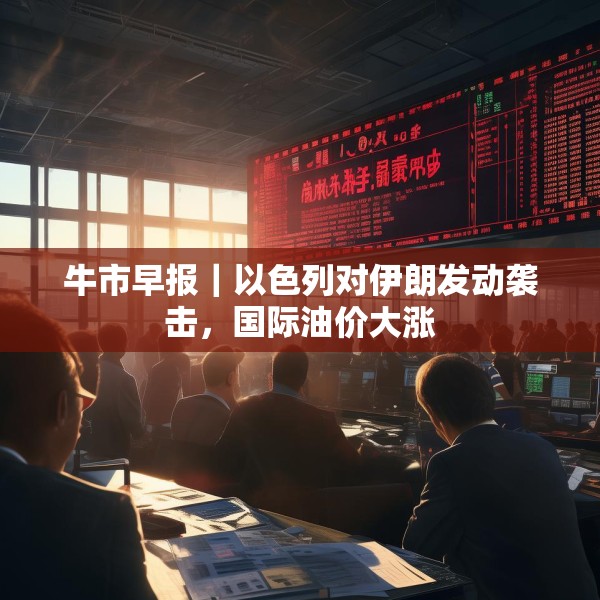 牛市早报｜以色列对伊朗发动袭击，国际油价大涨